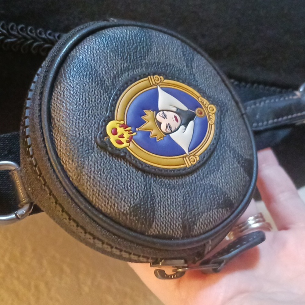 Coach Villians Crossbody Bag With Patches, Pouch And Villian Hankerchief - Picture 5 of 16